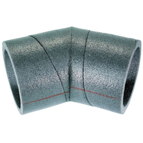 Atlantic – Coude en PE à 45° pour réseaux Clip & Go – Diamètre 160 mm – Polyéthylène rigide – Joints Classe D – 461003 - C45-160