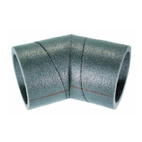 Atlantic – Coude en PE à 90° pour réseaux Clip & Go – Diamètre 160 mm – Polyéthylène rigide – Joints de classe D pour VMC double flux