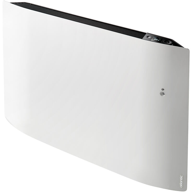 Atlantic - Radiateur connecté - Divali pilotage intelligent connecté lumineux horizontal 2000W blanc carat