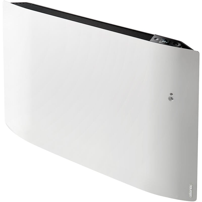 Atlantic - Radiateur connecté - Divali pilotage intelligent connecté lumineux horizontal 1500W blanc carat