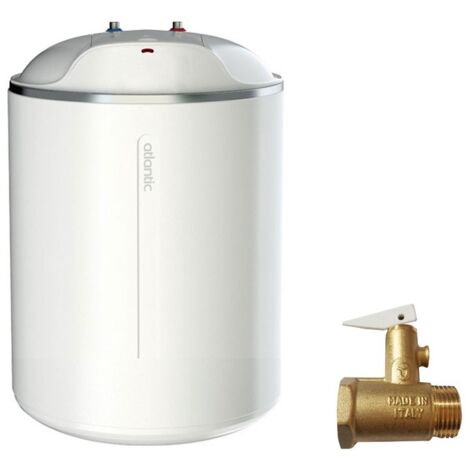 Atlantic elektrischer Warmwasserbereiter Ego 10 Liter, Vertikal unter den Waschbecken 821247