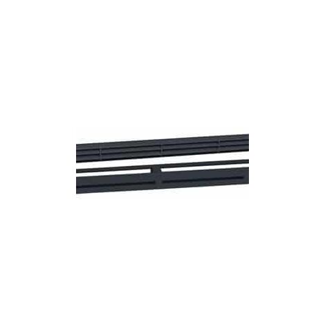 Atlantic – Entrée d'air hygroréglable compacte 400x36x32mm – Débit 5-45m³/h – Confort acoustique 34dB – Pour VMC type B – Gris anthracite