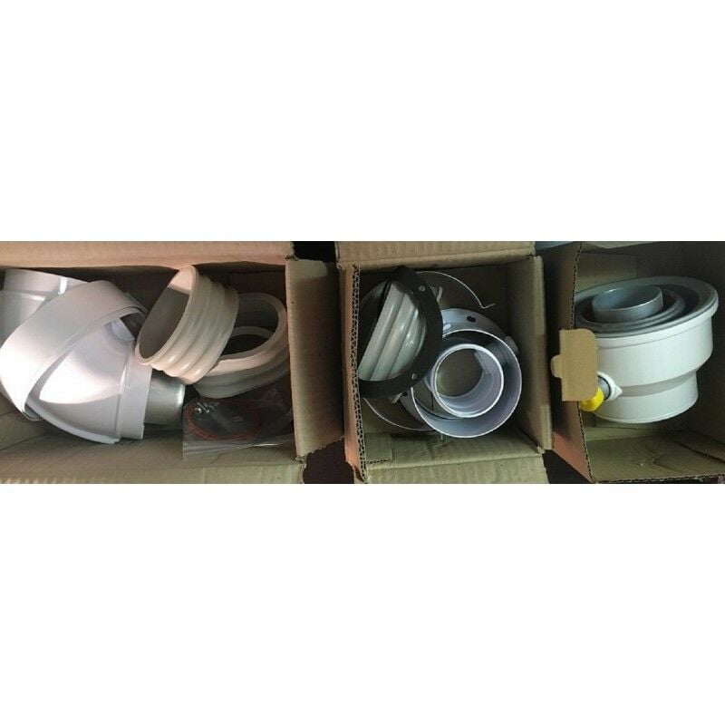 Franco Belge 073219 Kit d'installation pour chaudière à ventouse concentrique verticale - Atlantic