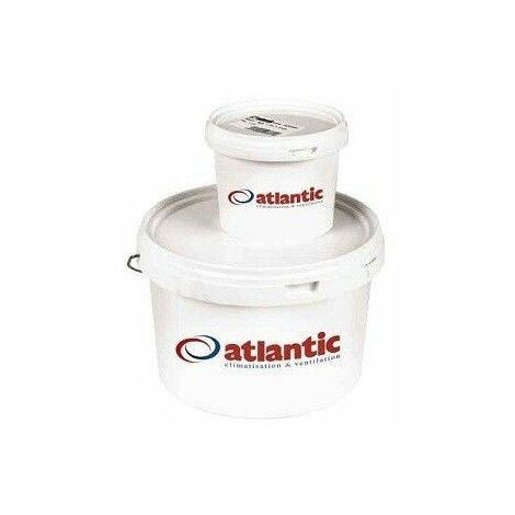 Atlantic – Mastic d'étanchéité acrylique gris 1kg – Excellente adhérence sur métal – Non toxique et sans solvant – Pour applications intérieures