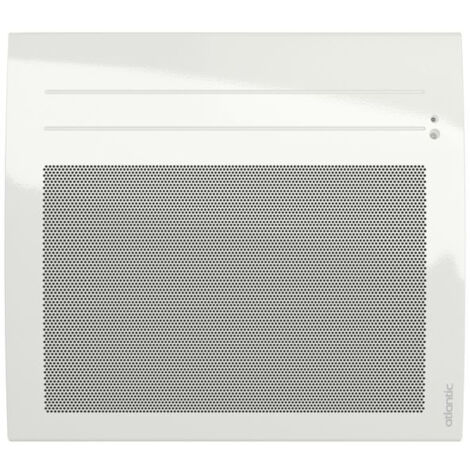 Atlantic – Panneau rayonnant intelligent 2000W blanc – Pilotage à distance via application Cozytouch – Design compact – 666423