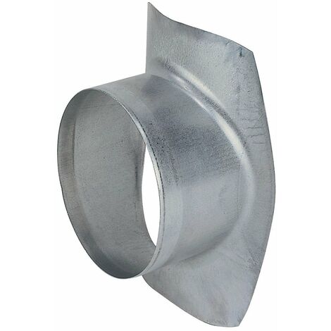 Atlantic – Piquage express galva 90° 125/250mm – Raccord VMC pour systèmes de plomberie – Connexion rapide et flexible