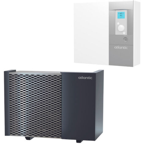 Atlantic – Pompe à chaleur air/eau monobloc 9 kW A+++ – Ultra-silencieuse 35 dB(A) – Installation rapide – ATLIXTRAMCOMPACT9M