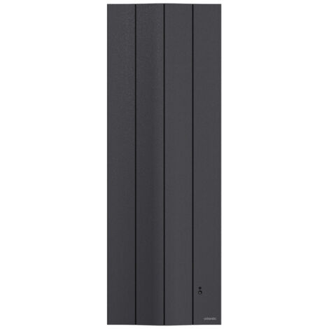 Atlantic – Radiateur à inertie 1000W vertical gris – Confort thermique intelligent – Pilotage via application Cozytouch – 501318
