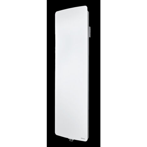 Atlantic – Radiateur à inertie fonte 2000W vertical blanc brillant – Connecté via Cozytouch – Dimensions 450x1555x143mm – 507657