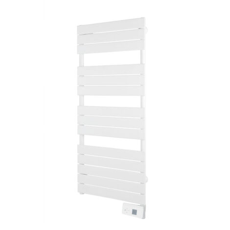 Atlantic – Radiateur sèche-serviette électrique 750 W – Dimensions 1388 x 556 x 115 mm – Technologie 3CS pour chaleur continue – Couleur graphite