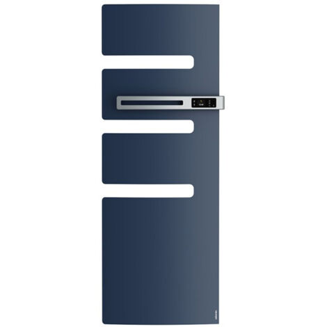 ATLANTIC - Radiateur sèche-serviettes connecté Serenis mât droite 750W Bleu profond - 850580