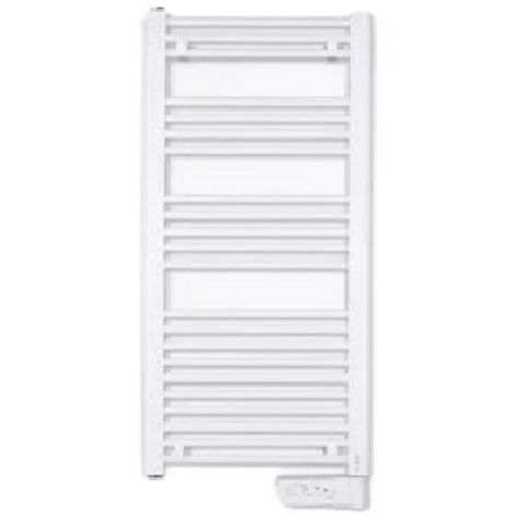 Atlantic – Sèche-serviettes électrique 500W vertical blanc – Diffusion rapide de chaleur – Boîtier digital avec modes – 833620