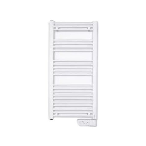 Atlantic – Sèche-serviettes électrique 500W vertical blanc – Diffusion rapide de chaleur – Boîtier digital avec modes – 833620