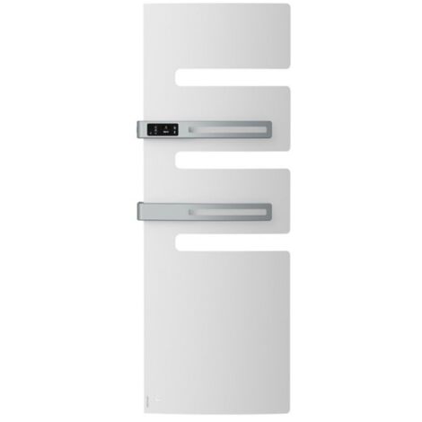 Atlantic – Sèche-serviettes électrique connecté 1000+750W blanc carat – Mât à gauche – Fonction Boost – Application mobile – 850435
