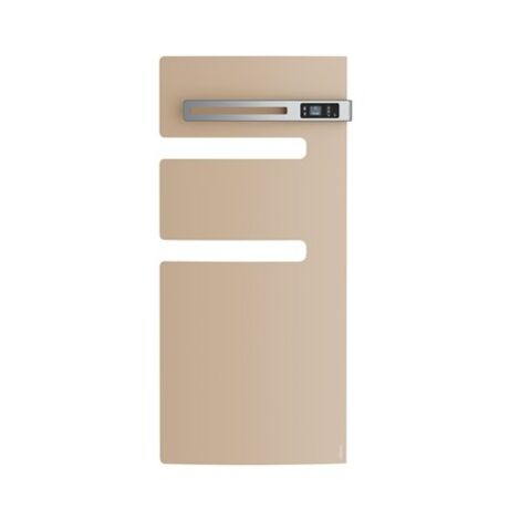 Sèche-serviettes électrique connecté 500W – Mât à droite – Chauffage fluide thermo-conducteur – Application Atlantic Cozytouch