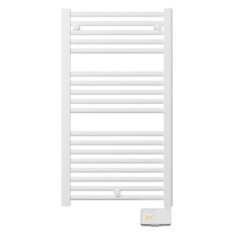 Atlantic – Sèche-serviettes électrique digital 500W – Fluide thermo-conducteur – Programmable avec 7 programmes – Installation murale rapide
