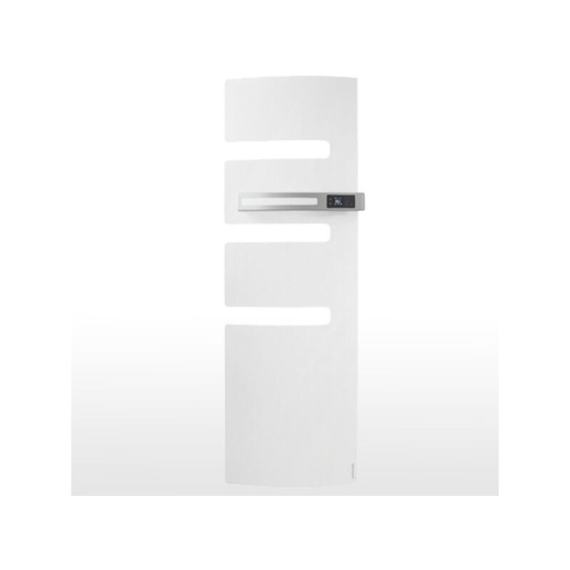 Atlantic - Radiateur sèche-serviettes connecté Serenis mât droite 750W Blanc Carat - 850559