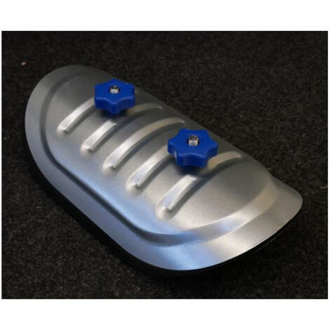 Atlantic – Trappe de visite acier galvanisé pour conduit de ventilation diamètre 160mm – Dimensions 200 x 100mm – Pour conduits rigides - TV160