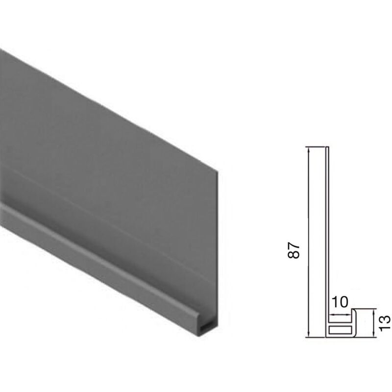 

Atlantico Kit Faldon Embell.Min10 Lac.Blanco Brill 1X3Mt Ral 9010 - Lacado Blanco