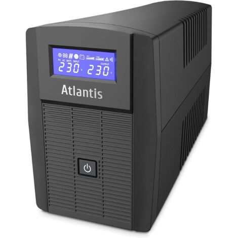 Atlantis Land A03-HP1003 UPS 800VA Nero Compatto