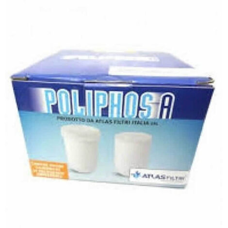Atlas Filtri Poliphos A Ricarica Polvere Polifosfato Universale per dosatori DOSAPLUS - 12 Pezzi RE5000057