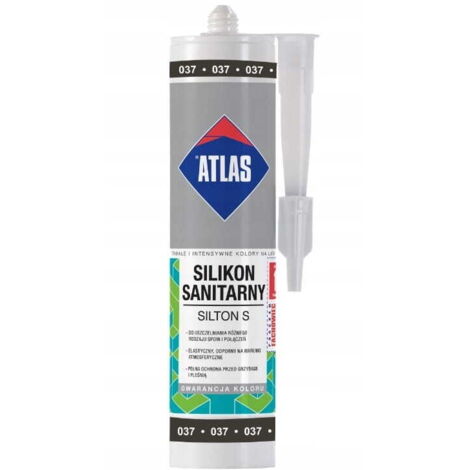 Atlas Flexibles Sanitärsilikon 280 ml Graphit