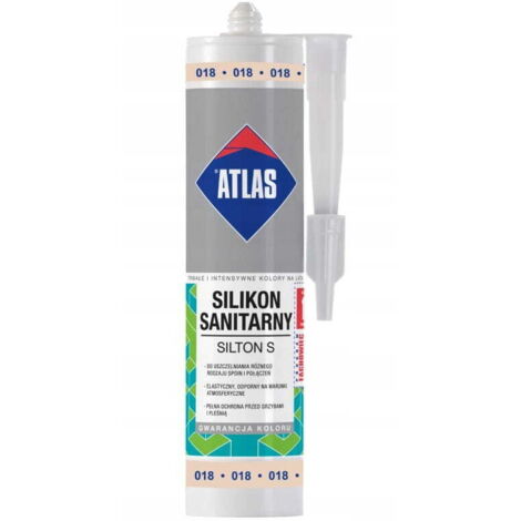 Atlas Flexibles Sanitärsilikon 280 ml Pastellbeige