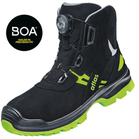 Atlas knöchelhoher Sicherheitsschuh FLASH 8255 XP BOA ESD S3, Weite 10 Größe 43