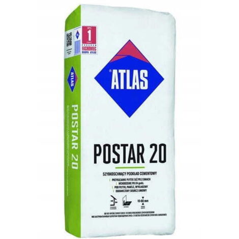 Atlas Postar 20 Primaire ciment à séchage rapide 25 kg