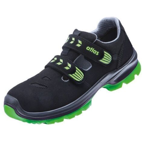Atlas Sicherheitssandale SL 265 XP 2.0 green S1P ESD SRC DGUV W 12 Gr. 35 schwarz/grün