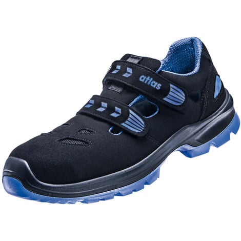 ATLAS Sicherheitssandale SL 465 XP 2.0 blue ESD S1P Schuhe mit Aluminiumkappe, Größe: 41