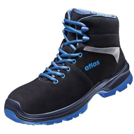 Atlas Sicherheitsstiefel ERGO-MED 80 S2 ESD SRC DGUV W14 Gr. 45 schwarz/royalblau