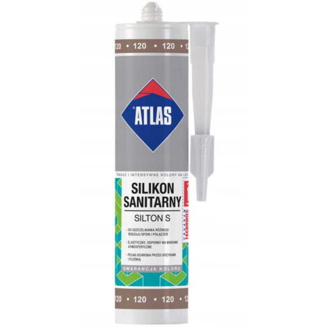 Atlas Silton 120 S Toffee Silicone 280ml Resistente a muffe e raggi UV