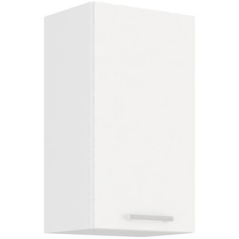 ATLAS Unidad alta con 1 puerta - DecoraciÛn blanca - L 40cm