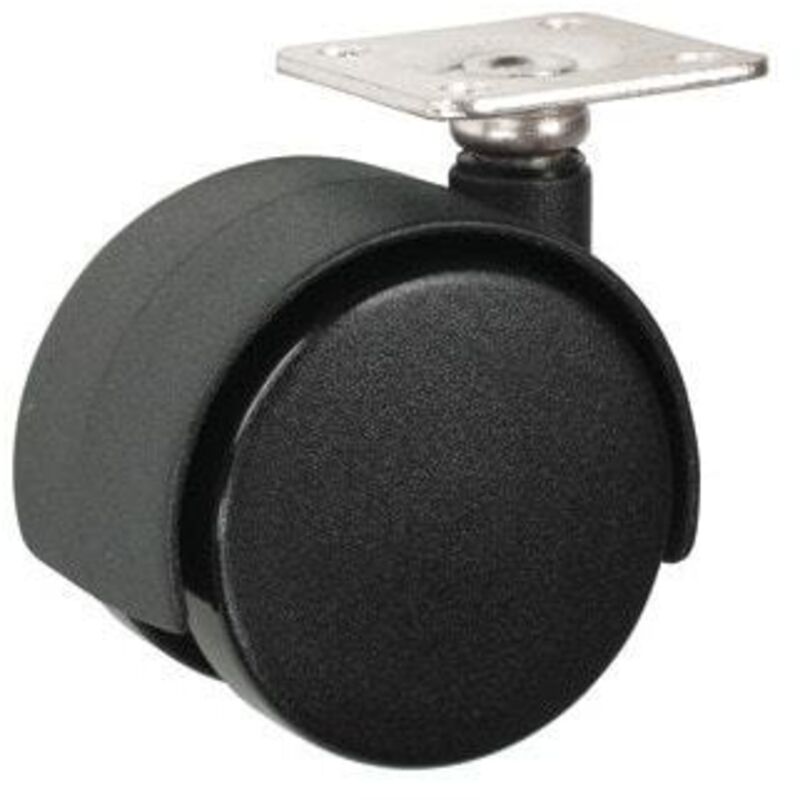 Atlas Workholders - Braked Swivel Threaded Twin 50mm Nylon