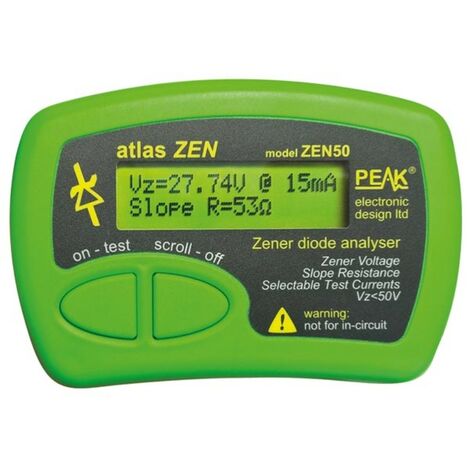 Atlas Zen - Analyseur De Diodes Zener (0 - 50 V)