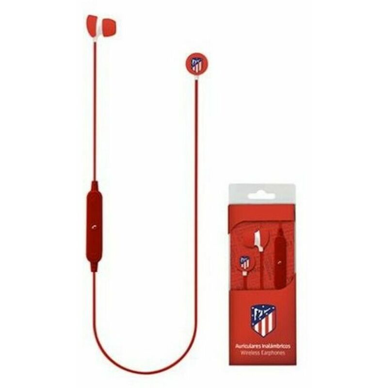 

Atlético Madrid Auriculares Bluetooth Deportivos con Micrófono Atlético Madrid Rojo