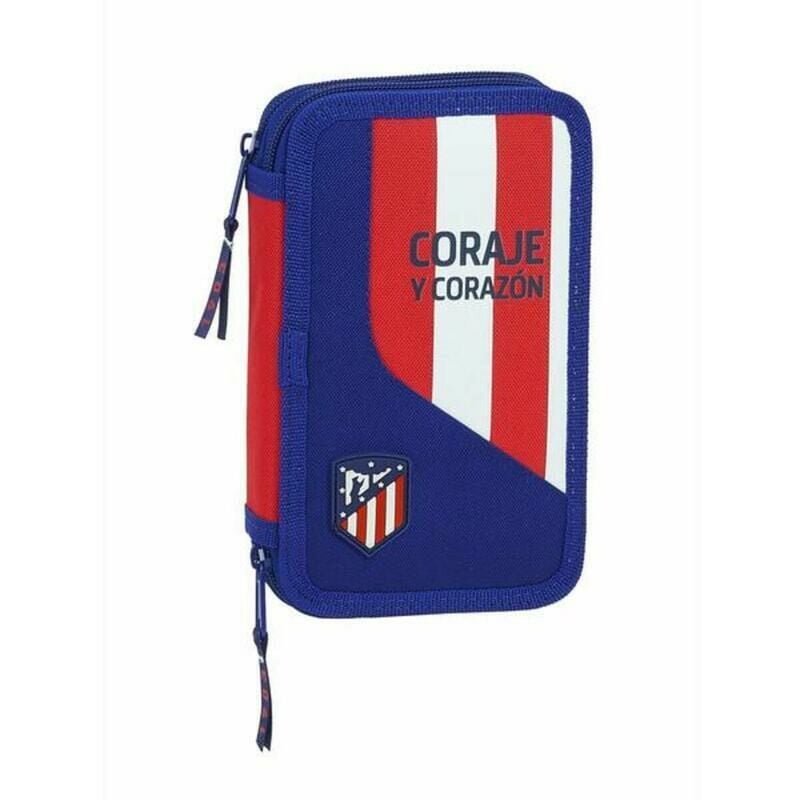 

Atlético Madrid Plumier Doble Atlético Madrid Azul Rojo Blanco (28 piezas)