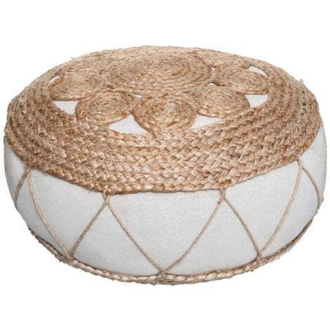 HOMEMAISON Atmopshera aperto jute cuscino del pavimento