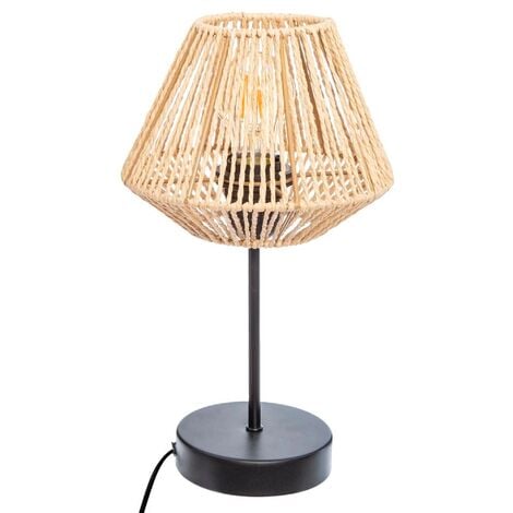 ATMOSPHERA Atmopshera Tafellamp Jily naturel - H 34 cm - Staande lamp