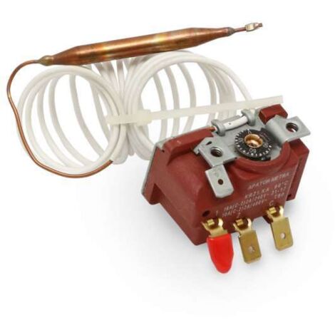 Atmos Ladepumpenthermostat für Kombikessel einstellbar mit Schraubendreher S0062 709.006.2