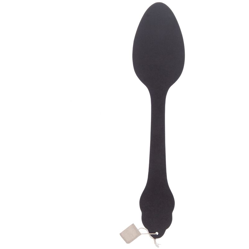 Décoration murale cuillère 12X77.5 - Noir