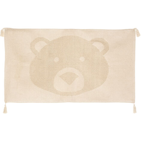 Atmosphera Activities Carpet beige 90x60 cm pour enfant