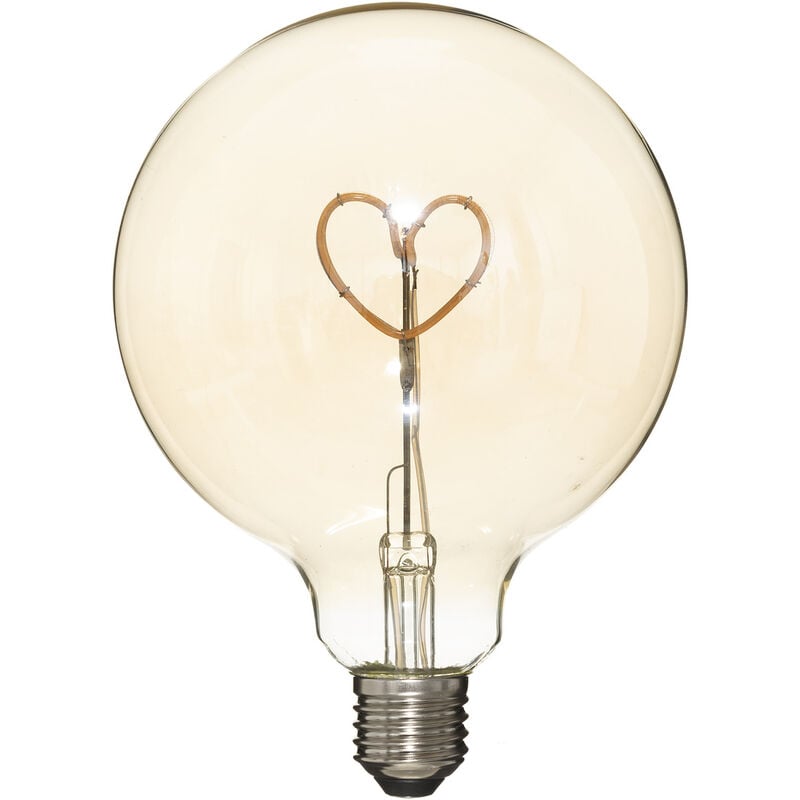 Ampoule décorative heart, led, G125