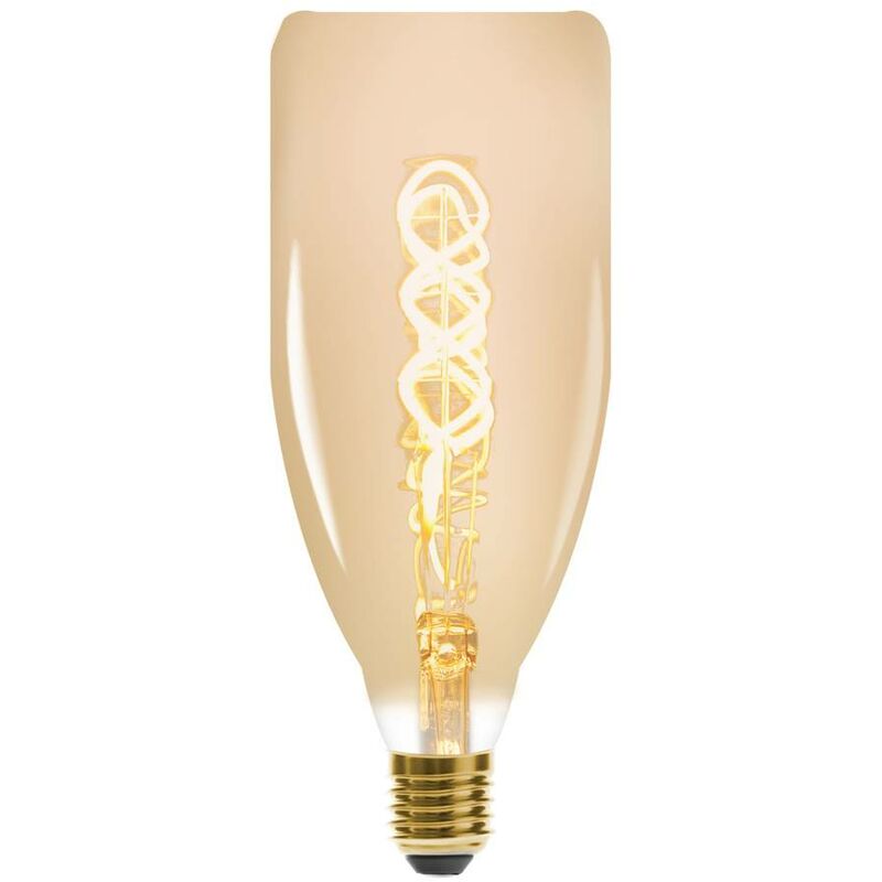 Ampoule led Bouteille ambre D8cm E27 Atmosphera créateur d'intérieur