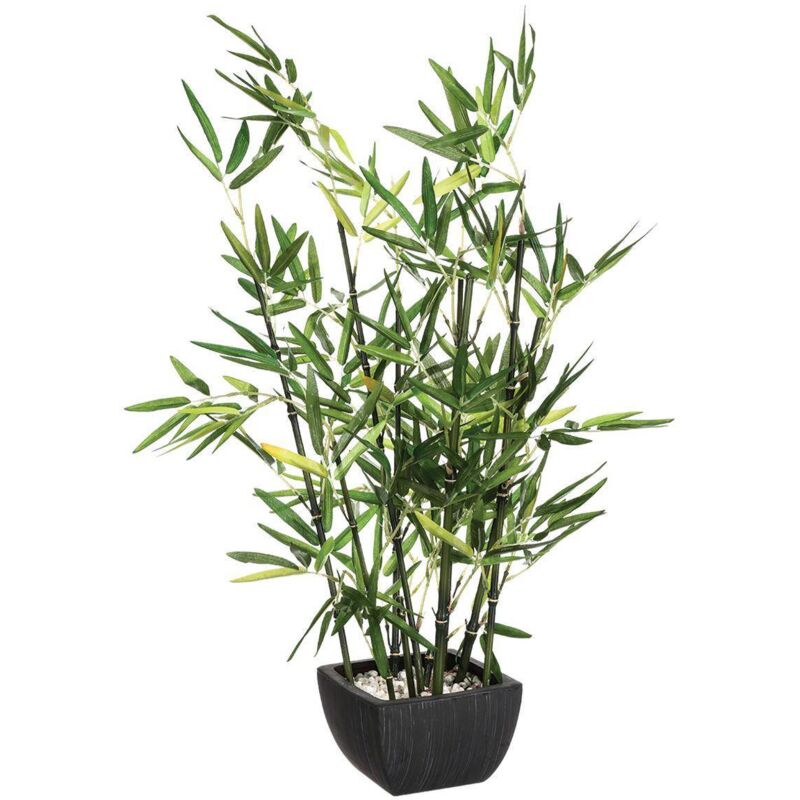 Atmosphera - Plante artificielle - Bambou - h 70 cm - Livraison gratuite - Vert