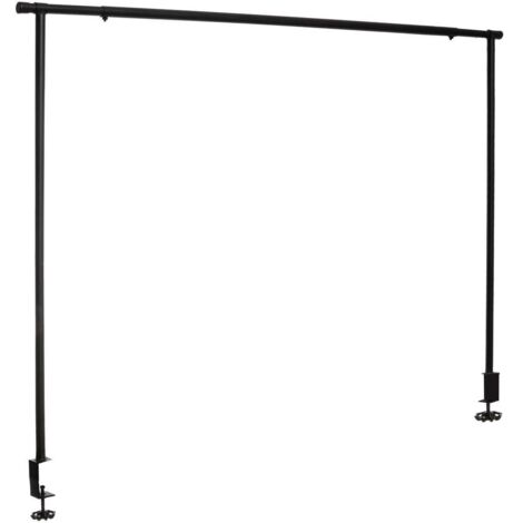 Atmosphera Barra Decorativa Nera 100-200 cm