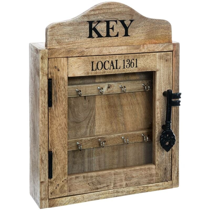 Boîte à clé Local manguier 30x40cm Atmosphera créateur d'intérieur