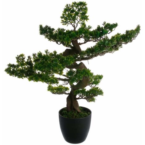 Atmosphera bonsai artificiel 80cm Vert, anis