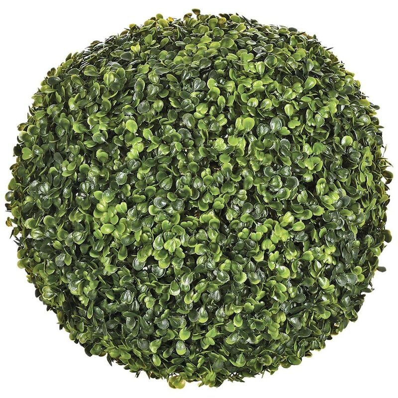 Atmosphera - Boule de buis artificiel vert D38cm créateur d'intérieur